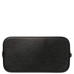 مملوكة مسبقًا Louis Vuitton Black Epi Leather Alma PM Bag