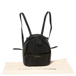 Pre Owned Louis Vuitton Black Empreinte Leather Sorbonne Backpack