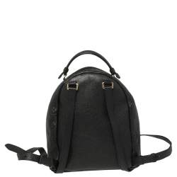 Pre Owned Louis Vuitton Black Empreinte Leather Sorbonne Backpack