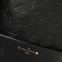 Pre Owned Louis Vuitton Black Empreinte Leather Sorbonne Backpack