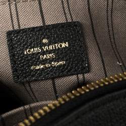 Pre Owned Louis Vuitton Black Empreinte Leather Sorbonne Backpack