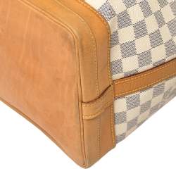 Pre Owned Louis Vuitton Damier Azur Canvas Noe Bag