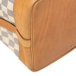 Pre Owned Louis Vuitton Damier Azur Canvas Noe Bag