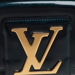 مملوكة مسبقًا Louis Vuitton Blue Nuit Vernis Sobe Clutch