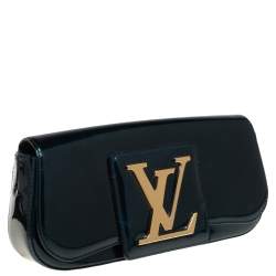 مملوكة مسبقًا Louis Vuitton Blue Nuit Vernis Sobe Clutch