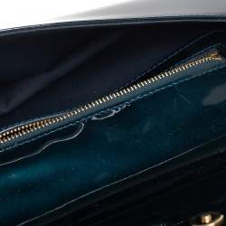مملوكة مسبقًا Louis Vuitton Blue Nuit Vernis Sobe Clutch
