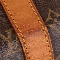 Pre Owned Louis Vuitton Brown Monogram Canvas Keepall 45 Bag