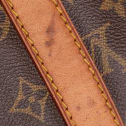 Pre Owned Louis Vuitton Brown Monogram Canvas Keepall 45 Bag