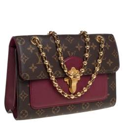 Pre Owned Louis Vuitton Raisin Monogram Canvas Victoire Bag