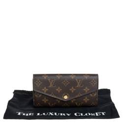 Pre Owned محفظة لوي فيتون سارا من الكانفاس المونوغرام