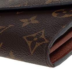 Pre Owned محفظة لوي فيتون سارا من الكانفاس المونوغرام
