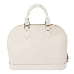 مملوكة مسبقًا Louis Vuitton Ivorie Epi Leather Alma PM Bag