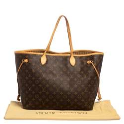Pre Owned Louis Vuitton Monogram Canvas Neverfull GM Bag