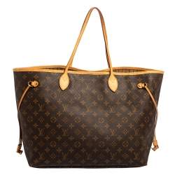Pre Owned Louis Vuitton Monogram Canvas Neverfull GM Bag