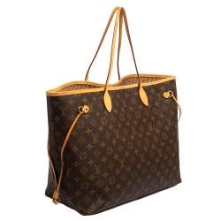 Pre Owned Louis Vuitton Monogram Canvas Neverfull GM Bag