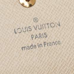 Pre Owned محفظة لوي فيتون سارا كانفاس دامييه آزور 