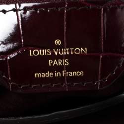 مملوكة مسبقًا Louis Vuitton Monogram Croc and Python Monogramissime Bag
