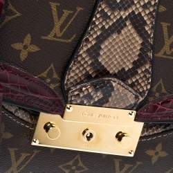مملوكة مسبقًا Louis Vuitton Monogram Croc and Python Monogramissime Bag