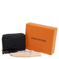 مملوكة مسبقًا  حقيبة نقود معدنية لوي فيتون زيبي امبرانت مونوغرامي كرز