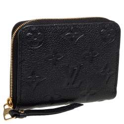 مملوكة مسبقًا  حقيبة نقود معدنية لوي فيتون زيبي امبرانت مونوغرامي كرز