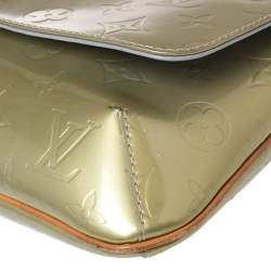 مملوكة مسبقًا حقيبة لوي فيتون ثومبسون ستريت جلد لامع مونوغرامي ليموني