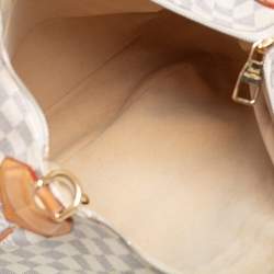 Pre Owned حقيبة لوي فيتون إيفورا كانفاس دامييه ازور متوسطة