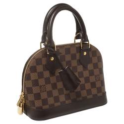 مملوكة مسبقًا Louis Vuitton Damier Ebene Canvas Alma BB Bag