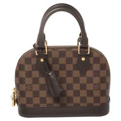 مملوكة مسبقًا Louis Vuitton Damier Ebene Canvas Alma BB Bag