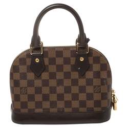 مملوكة مسبقًا Louis Vuitton Damier Ebene Canvas Alma BB Bag