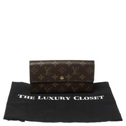 مملوكة مسبقًا Louis Vuitton Monogram Canvas Sarah Wallet