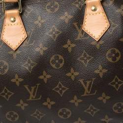 Pre Owned Louis Vuitton Monogram Canvas Speedy Bandouliere 30 Bag