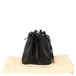 Pre Owned Louis Vuitton Black Epi Leather Petit Noe Bag