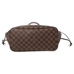 Pre Owned Louis Vuitton Damier Ebene Canvas Neverfull NM MM Bag