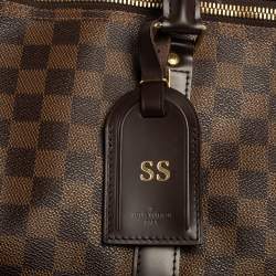 مملوكة مسبقًا حقيبة لوي فيتون كيبال باندولير 55 كانفاس دامييه إيبين