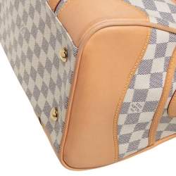 Pre Owned Louis Vuitton Damier Azur Canvas Berkeley Bag