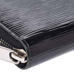 Pre Owned محفظة لوي فيتون "زيبي" جلد إيبي أسود اليكتريك