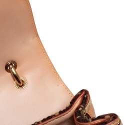 Pre Owned Louis Vuitton Monogram Coated Canvas, Tweed, and Leather Trim Limited Edition 0805 Rabat Bag