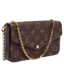 مملوكة مسبقًا Louis Vuitton Monogram Canvas Felicie Pochette Bag