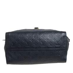 مملوكة مسبقًا Louis Vuitton Bleu Infini Empreinte Leather Lumineuse PM Bag