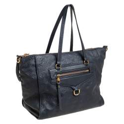 مملوكة مسبقًا Louis Vuitton Bleu Infini Empreinte Leather Lumineuse PM Bag