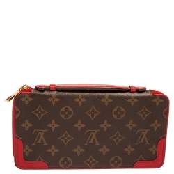 مملوكة مسبقًا Louis Vuitton Red Monogram Canvas Daily Organizer