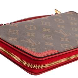 مملوكة مسبقًا Louis Vuitton Red Monogram Canvas Daily Organizer