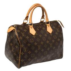 Pre Owned Louis Vuitton Monogram Canvas Speedy 30 Bag