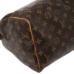 Pre Owned Louis Vuitton Monogram Canvas Speedy 30 Bag