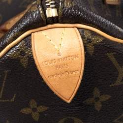 Pre Owned Louis Vuitton Monogram Canvas Speedy 30 Bag