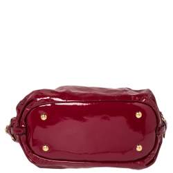 Pre Owned Louis Vuitton Cerise Mahina Patent Leather Limited Edition Surya L Bag