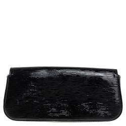 مملوكة مسبقًا Louis Vuitton Black Electric Epi Leather Sobe Clutch