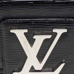 مملوكة مسبقًا Louis Vuitton Black Electric Epi Leather Sobe Clutch