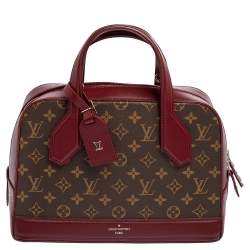 Louis Vuitton Dora Pink Canvas Handbag (Pre-Owned)