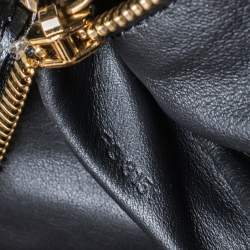 Pre Owned Louis Vuitton Black Cuir Indra Duffel Bag